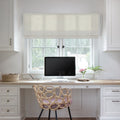 Soft Harvest Linen Roman Shades