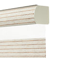 Featuring a linen-like texture
