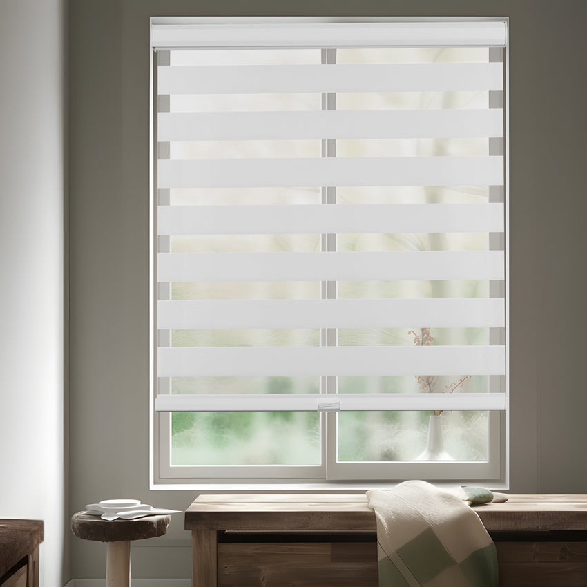  custom-made zebra blinds in offices