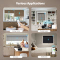 A-OK Motorized roller shades for living room study kitchen and bedroom applications