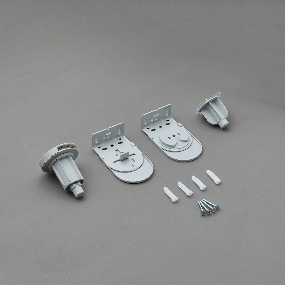 KALIA 50mm Tube Mounting Brackets for No Valance Shades
