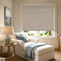 No Drill No Tools Linen Roller Shades