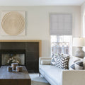 Soft Harvest Linen Roman Shades