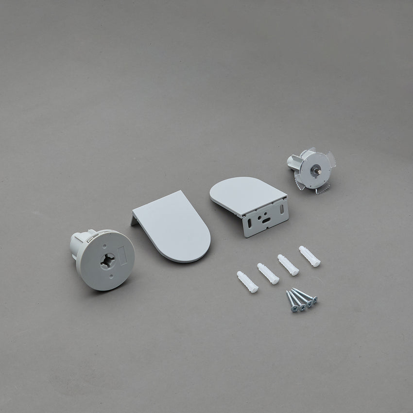 KALIA 50mm Tube Mounting Brackets for No Valance Shades