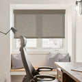 No Drill No Tools Linen Roller Shades