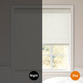 Natural Woven Linen Light Filtering Roller Blinds