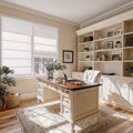 Linen Fabric Roman Shades