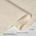 Natural Woven Linen Roller Shades