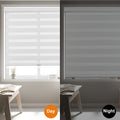 Zebra blinds with light filtering