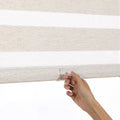No Drill No Tools Double-layer Zebra Shades