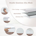No Drill No Tools 1" Mini Blinds