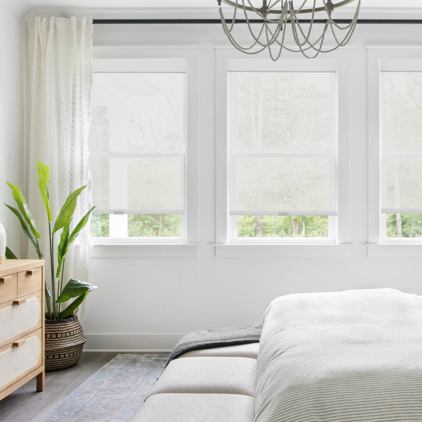 5% Openness Free-Stop Solar Shades