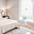 Motorized Bamboo-Look Roller Shades | Light Filtering | KALIA