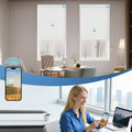 KALIA textured blackout roller blinds for enhanced privacy and light blocking