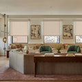 Linen Fabric Roller Shades