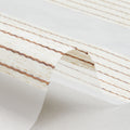 natural woven window shades with high-end details
