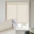 No Drill No Tools Linen Roller Shades