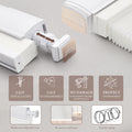 No Drill No Tools Bottom-Up Only Cellular Shades (1" cell )