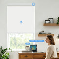 Motorized 1% Openness Basic Solar Shades 