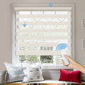 Motorized Jacquard Zebra Shades | Smart Zebra Blinds | KALIA