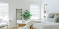  cordless zebra blinds jacquard blinds in bedroom