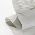 Close-up of Maderia linen roller blind fabric: textured beige weave, light filtering for gentle privacy and UV protection