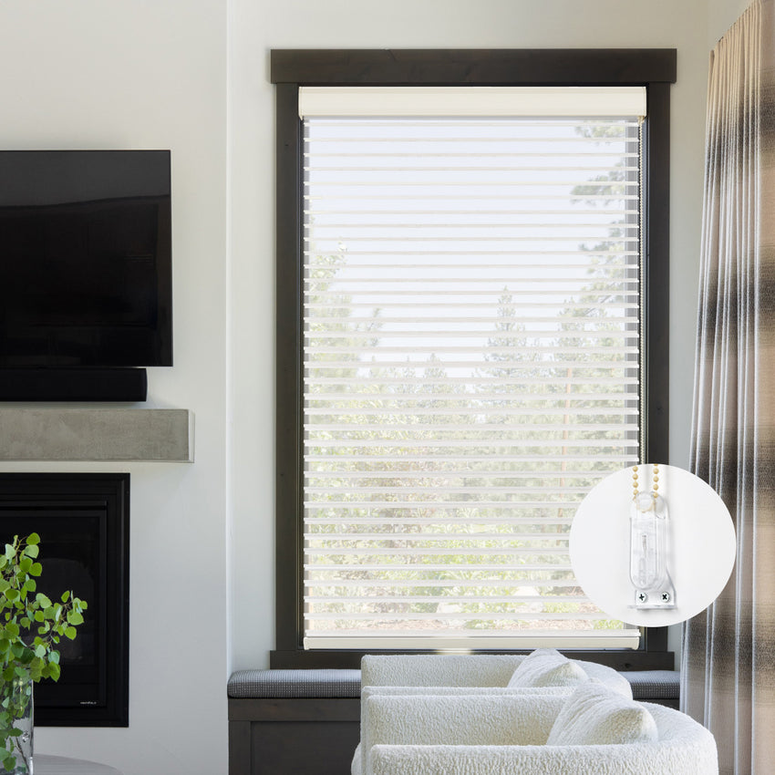 Linen Shangri-La Sheer Shades