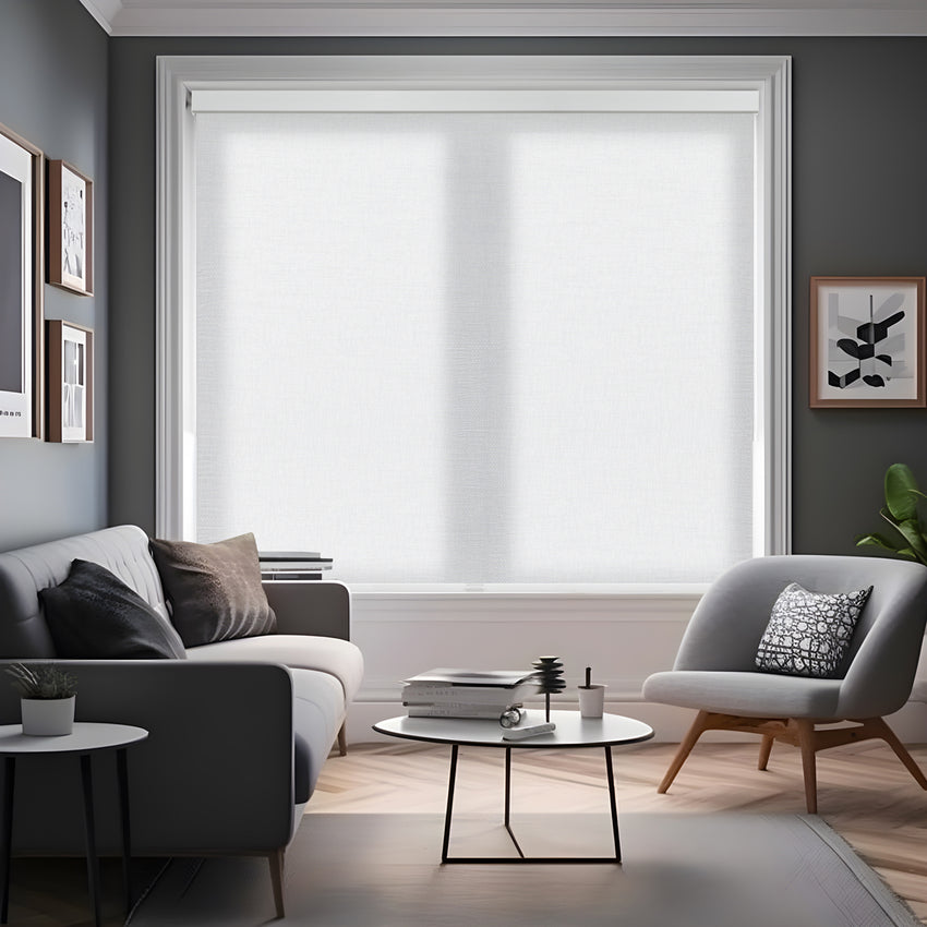 Roller Shades With Jacquard Pattern