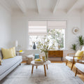 Linen Fabric Roman Shades