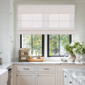 Linen Fabric Roman Shades