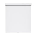 KALIA white cordless blackout roller shades
