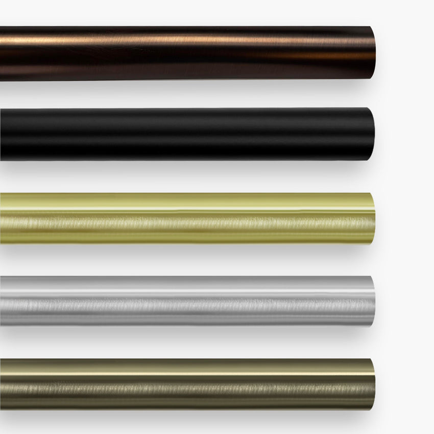John Custom Curtain Rods — hardware detail