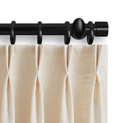 John Custom Curtain Rods — hardware detail