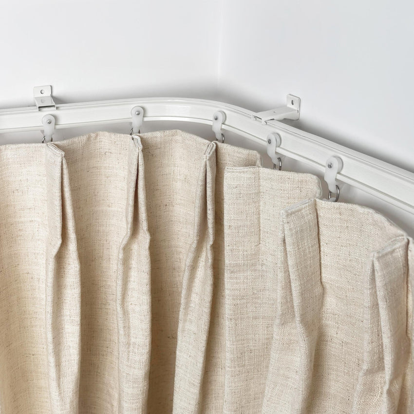 Robin Bendable Custom Curtain Tracks — hardware detail