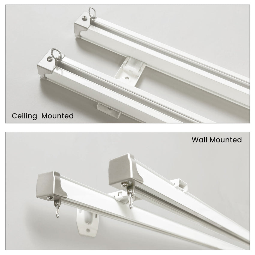 Wesley Custom Curtain Tracks — hardware detail