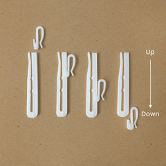 Zac Curtain Hooks Set of 14pcs — hardware detail