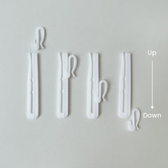 Zac Curtain Hooks Set of 14pcs — hardware detail