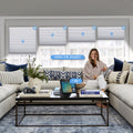 Eve Motionblinds Motorized Bottom-Up Only Cellular Shades