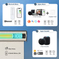 A-OK motorized roller shades smart control options including Bluetooth Zigbee and Matter HomeKit motors