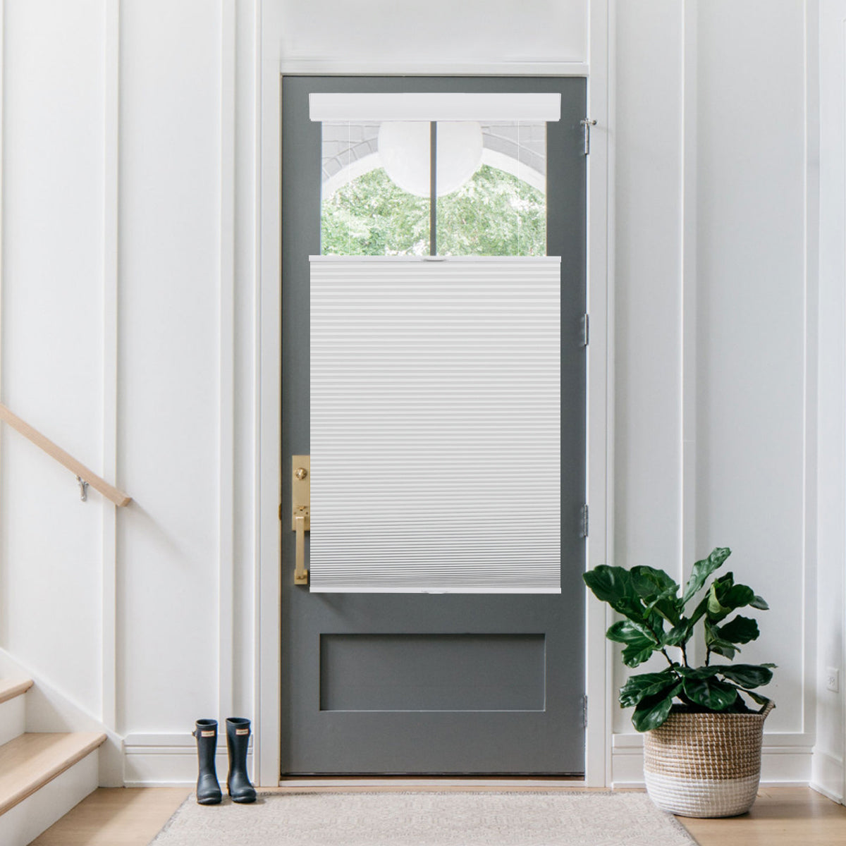 Door Blinds Top Down Bottom Up Cellular Shades (1" cell )