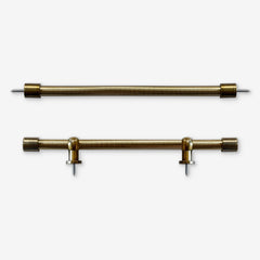 Joe Custom 1/2" Cafe Curtain Rod, Door Curtain Rod