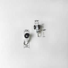 Ron Curtain Track Runner with Carrier — hardware detail