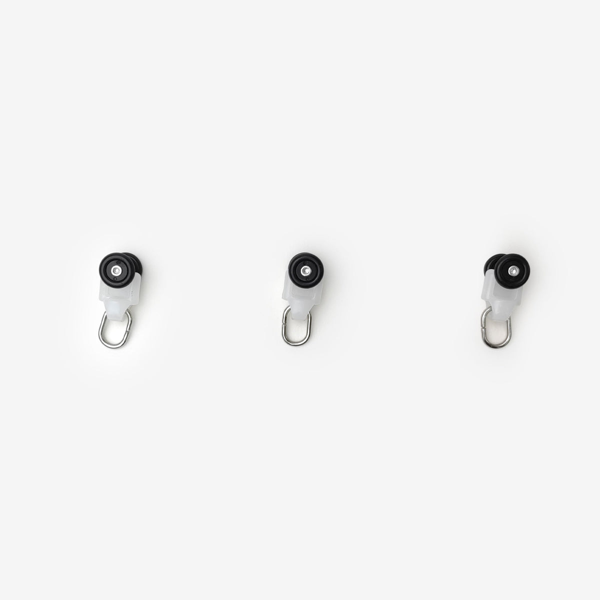 Ron Curtain Track Runner with Carrier — hardware detail